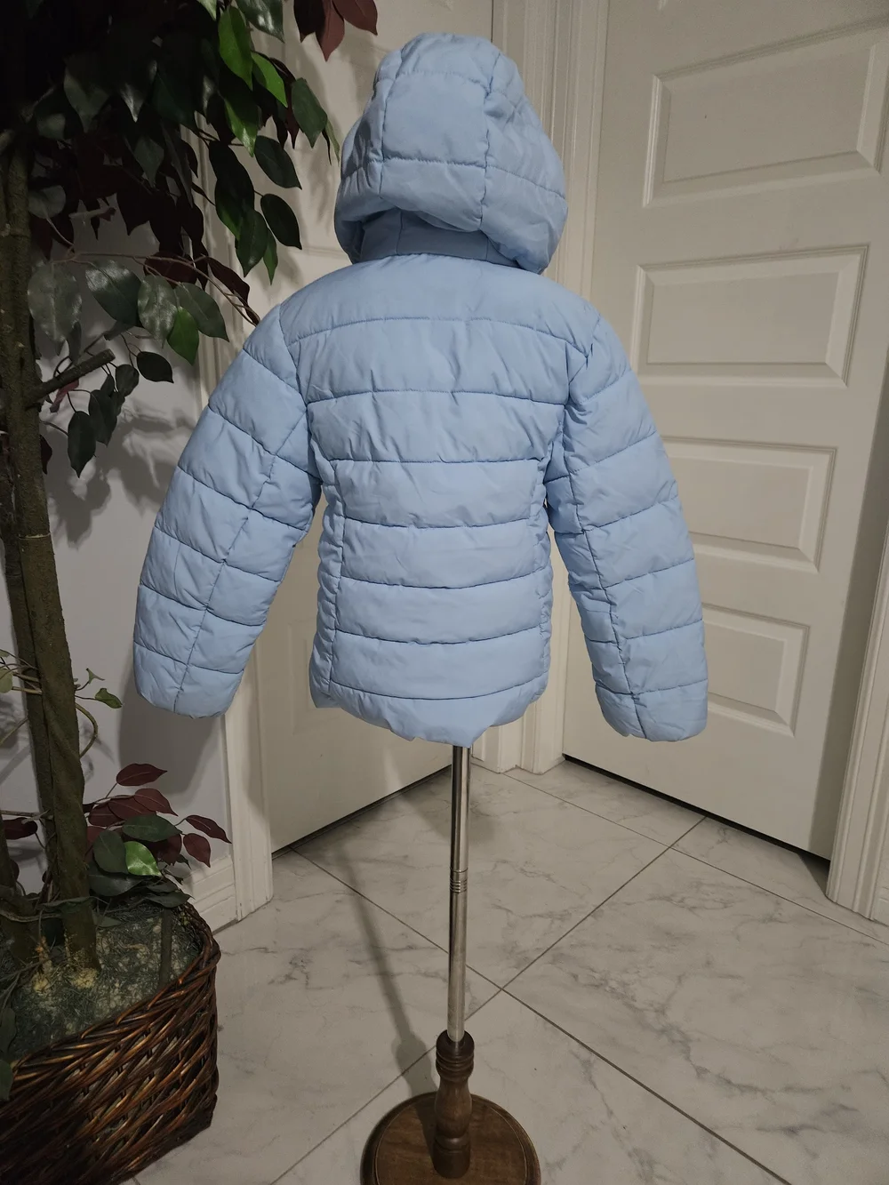 Gerry Weber Light Blue Kids Hooded Puffer Jacket